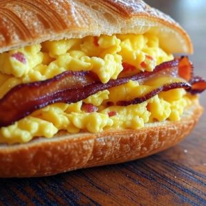 Croissant Breakfast Sandwich